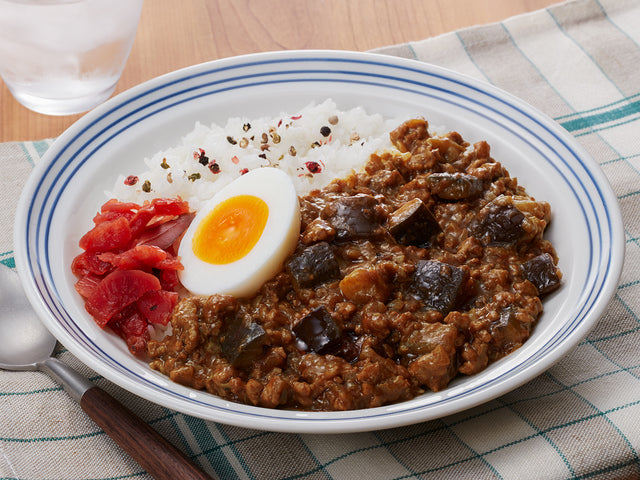 How Cooking Eggplant and Ground Meat Extra Spicy Keema Curry