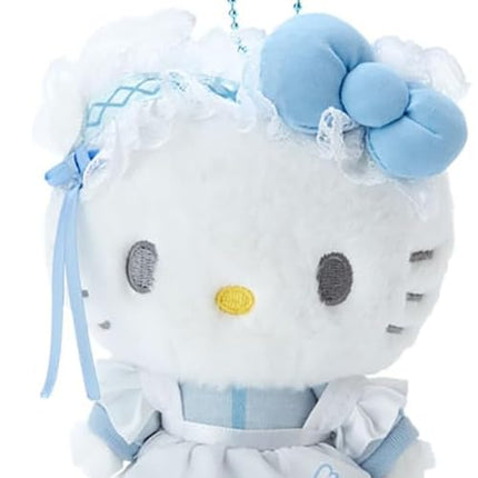 Sanrio Light Blue Day Design Series Mascot Plush Keychain
