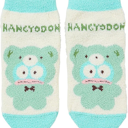 Sanrio Character Fluffy eddy Kuma Bear Cozy Ankle Socks 23~25cm(US 8)