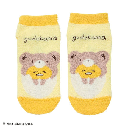 Sanrio Character Fluffy eddy Kuma Bear Cozy Ankle Socks 23~25cm(US 8)