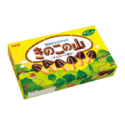 Meiji Kinoko no Yama Mush-Mountain Choco Cookies 2.6oz.(74g)