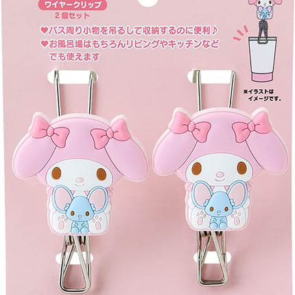 Sanrio Character Wire Clips Set 2pcs