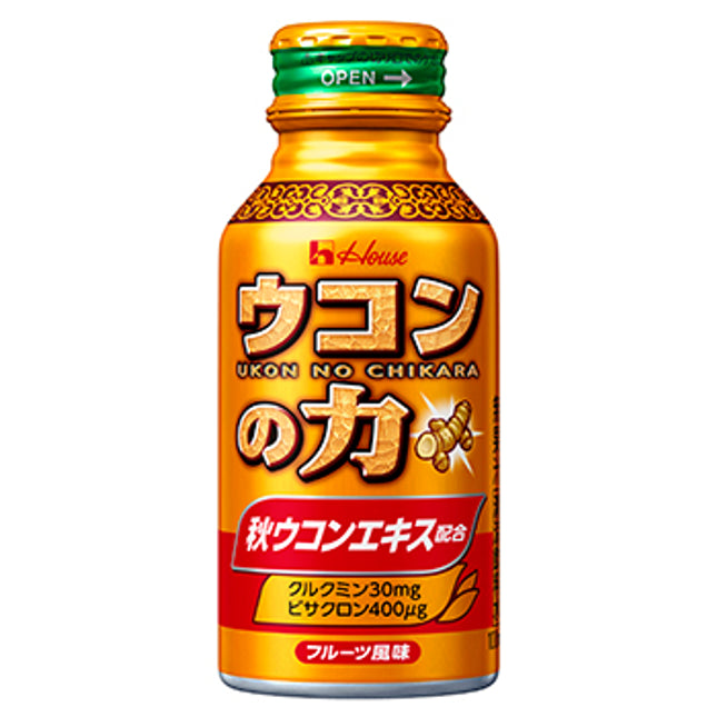 House Ukon Chikara Cooling Beverage Fruits Flavor 100ml(3.38fl oz) x6