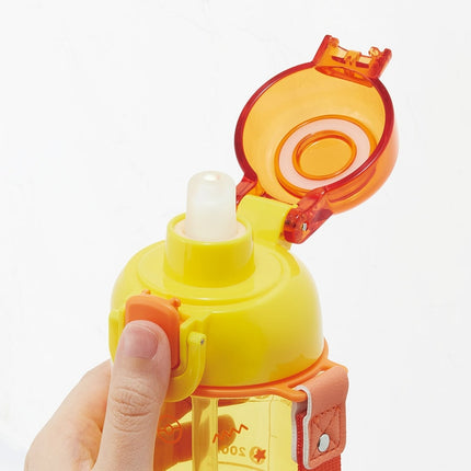 Skater Pikachu Pocket Monsters One-push Straw Bottle 630ml