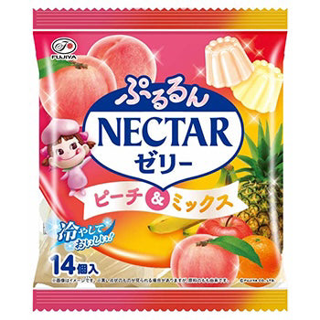 Fujiya Nectar Jelly Bag Peach&Mix