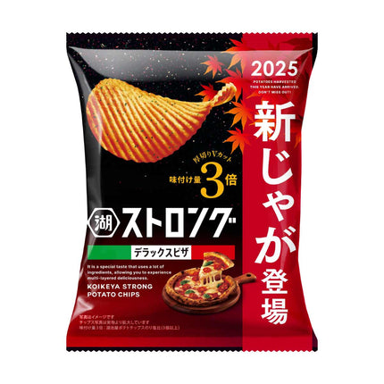 KOIKEYA Strong Potato Chips V Cut Triple Seasoning Intensity