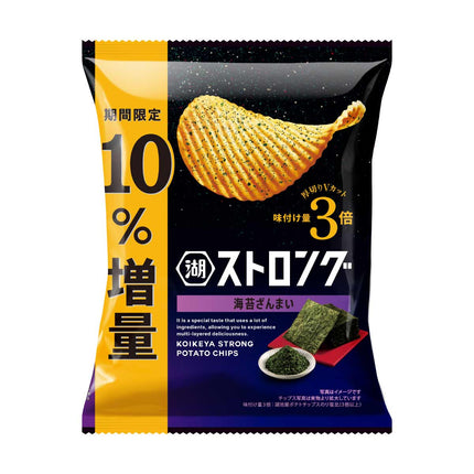 KOIKEYA Strong Potato Chips V Cut Triple Seasoning Intensity