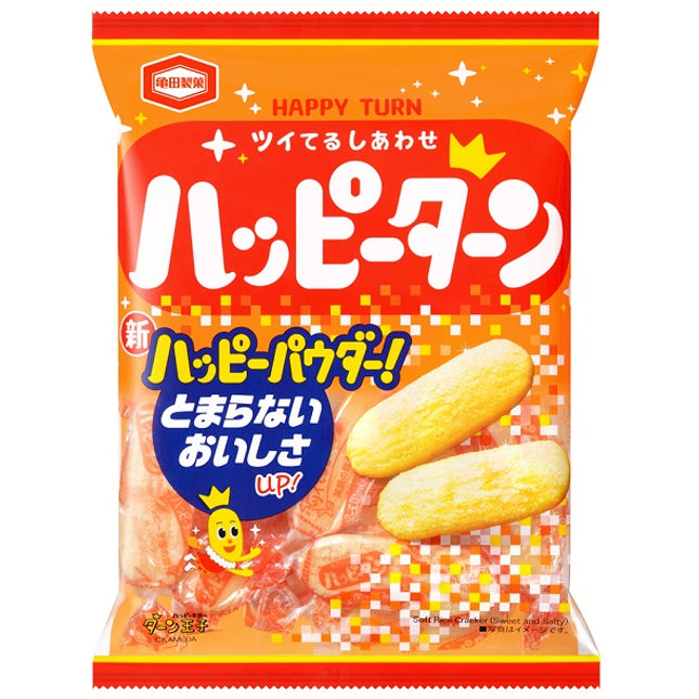 Kameda Seika Happy Turn Senbei Rice Cracker 96g
