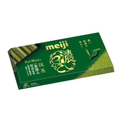 Meiji Rich Chocolate Matcha&Brown Sugar 46g