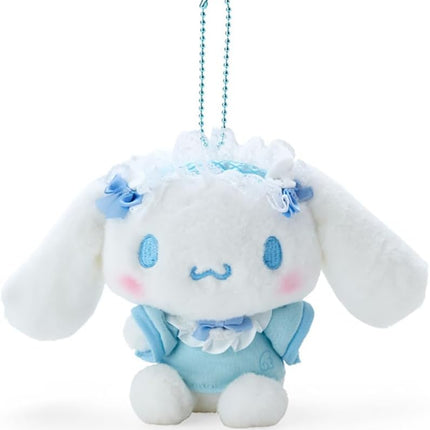 Sanrio Light Blue Day Design Series Mascot Plush Keychain