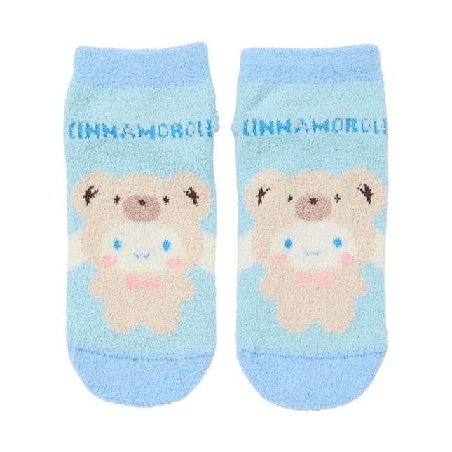 Sanrio Character Fluffy eddy Kuma Bear Cozy Ankle Socks 23~25cm(US 8)