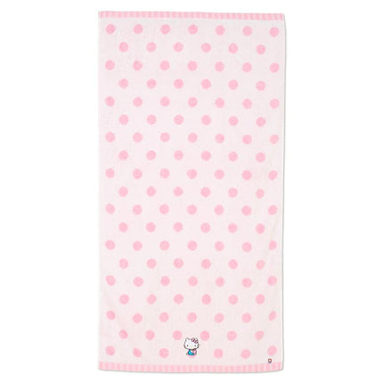 Sanrio Hello Kitty Imabari Pink Bath Towel