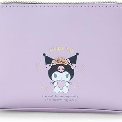 Sanrio Original Kuromi Heartwarming Tiara Design Pouch