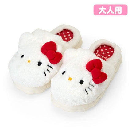 Sanrio Original Face Shaped Room Slippers Plush 25cm(US 8)