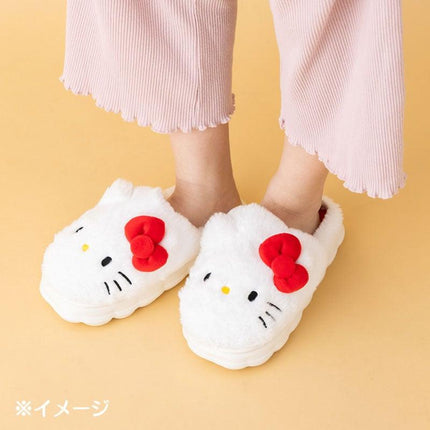 Sanrio Original Face Shaped Room Slippers Plush 25cm(US 8)