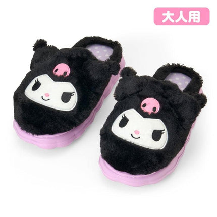 Sanrio Original Face Shaped Room Slippers Plush 25cm(US 8)