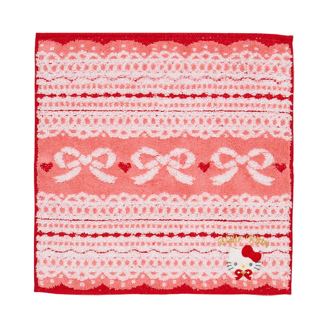 Sanrio Handkerchief Mini Towel 100% Cotton Lace