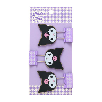 Sanrio Original Binder Clips Set of 3