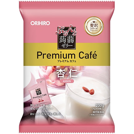 ORIHIRO Konjac Jelly Premium Cafe Matcha Latte & Annin Almond