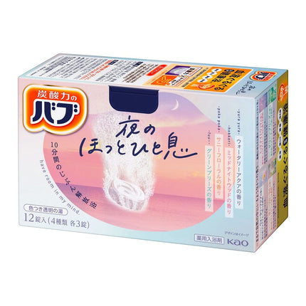 KAO Bath Salt Additive Aroma 12 Tablets