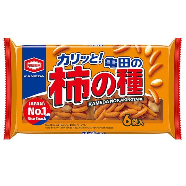 Kameda KAKINOTANE Crispy Rice Cracker 6packs