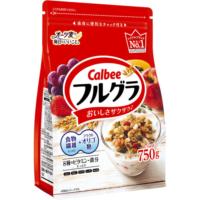 [Big Size]Calbee Full Granola Oat Breakfast Super Big Size