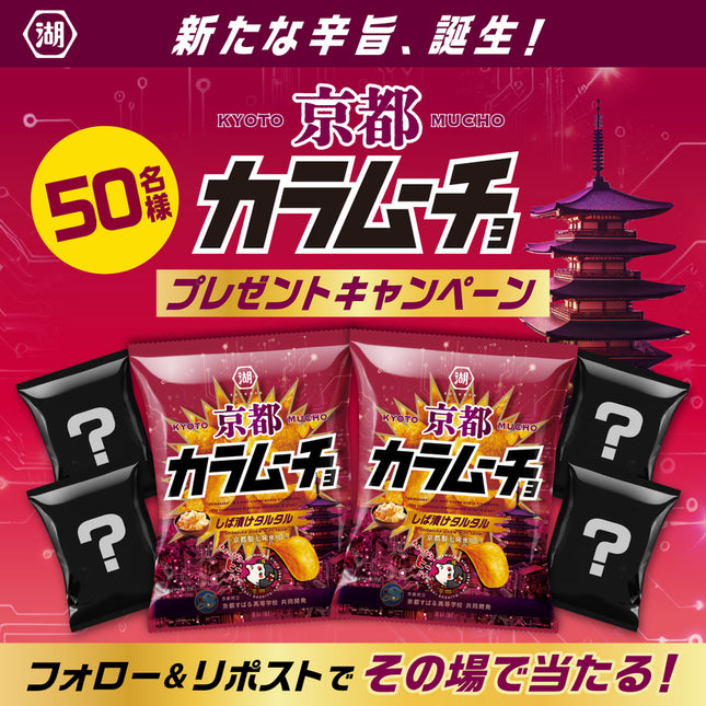 Koikeya Kyoto Mucho Potato Chips Shibazuke Pickle Tartar Flavor