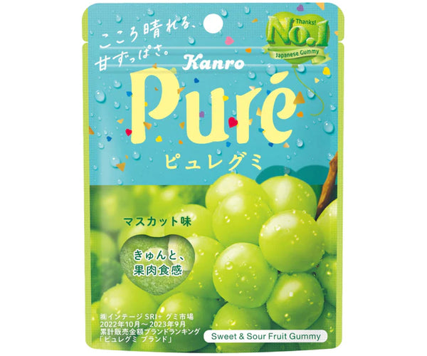 Kanro Pure Sweet & Sour Fruit Gummy (6 Flavors) – Omi Japan Market