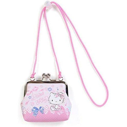 Sanrio Hello Kitty Flat Coin Purse With Rope