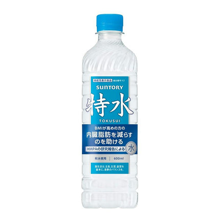 Suntory Tokusui Slim Water 600ml(20.29fl oz) PET