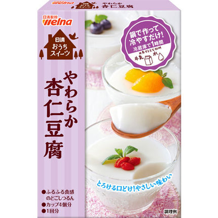 Nissin Welna Soft Almond Tofu Jelly Powder 4 Cups only water milk need