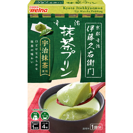 Nissin Welna Kyoto Itohyuemon Uji Matcha Pudding Powder