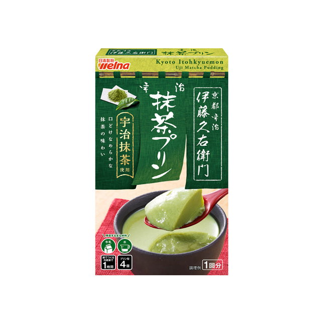 Nissin Welna Kyoto Itohyuemon Uji Matcha Pudding Powder
