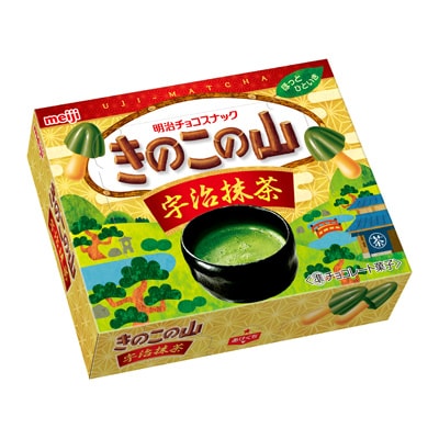 Meiji Chocolate Snack Matcha Flavor