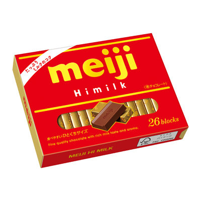 Meiji Milk Chocolate Box 26 Blocks