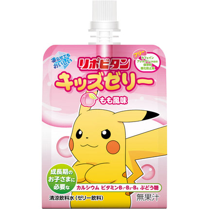 Taisho Pharmaceutical Lipovitan Pokemon Jelly Peach Flavor