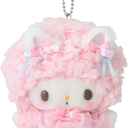 Sanrio Original Plush Mascot Charm White Cat Ballerina