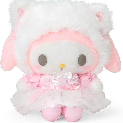 Sanrio Original Plush Doll White Cat Ballerina