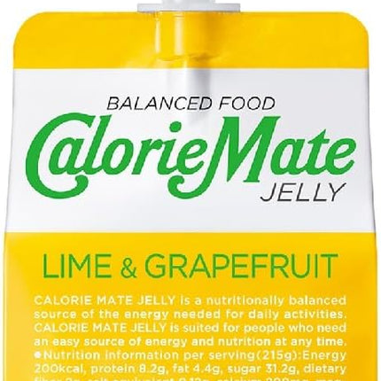 Otsuka Calorie Mate Jelly Lime & Grapefruit Flavor 215g