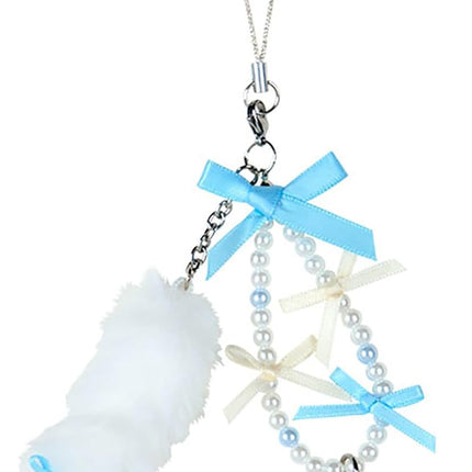 Sanrio Original White Cat Ballerina Strap Keychain