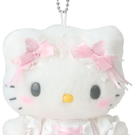 Sanrio Original Plush Mascot Charm White Cat Ballerina