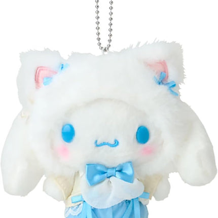 Sanrio Original Plush Mascot Charm White Cat Ballerina