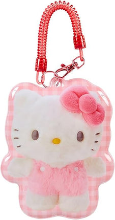 Sanrio Original Character Shaped Pass Case Pitatto Friends Photo Design