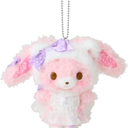 Sanrio Original Plush Mascot Charm White Cat Ballerina