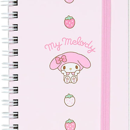 Sanrio Original Slim Ring Notebook with Elastic Band