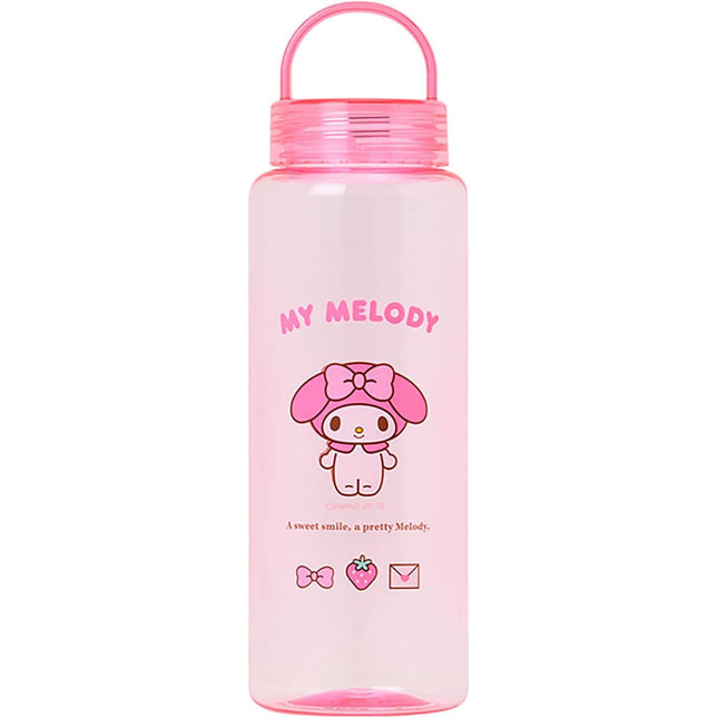 Sanrio Original Clear Bottle for Cold Water with Handle 450ml (light)