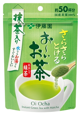 Itoen Oi Cha Instant Green Tea with Matcha 40g 1.41oz