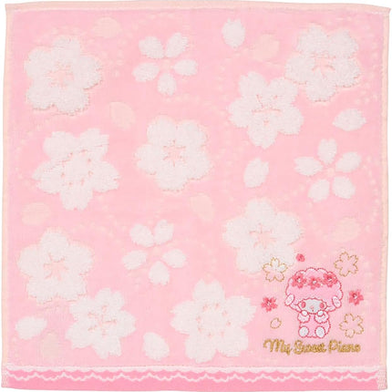 Sanrio Original Sakura Handkerchief Mini Towel 100% Cotton