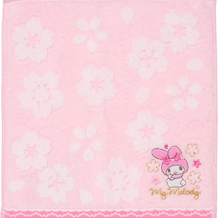 Sanrio Original Sakura Handkerchief Mini Towel 100% Cotton