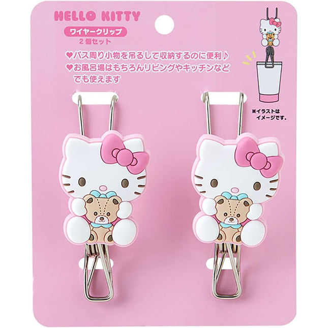 Sanrio Character Wire Clips Set 2pcs